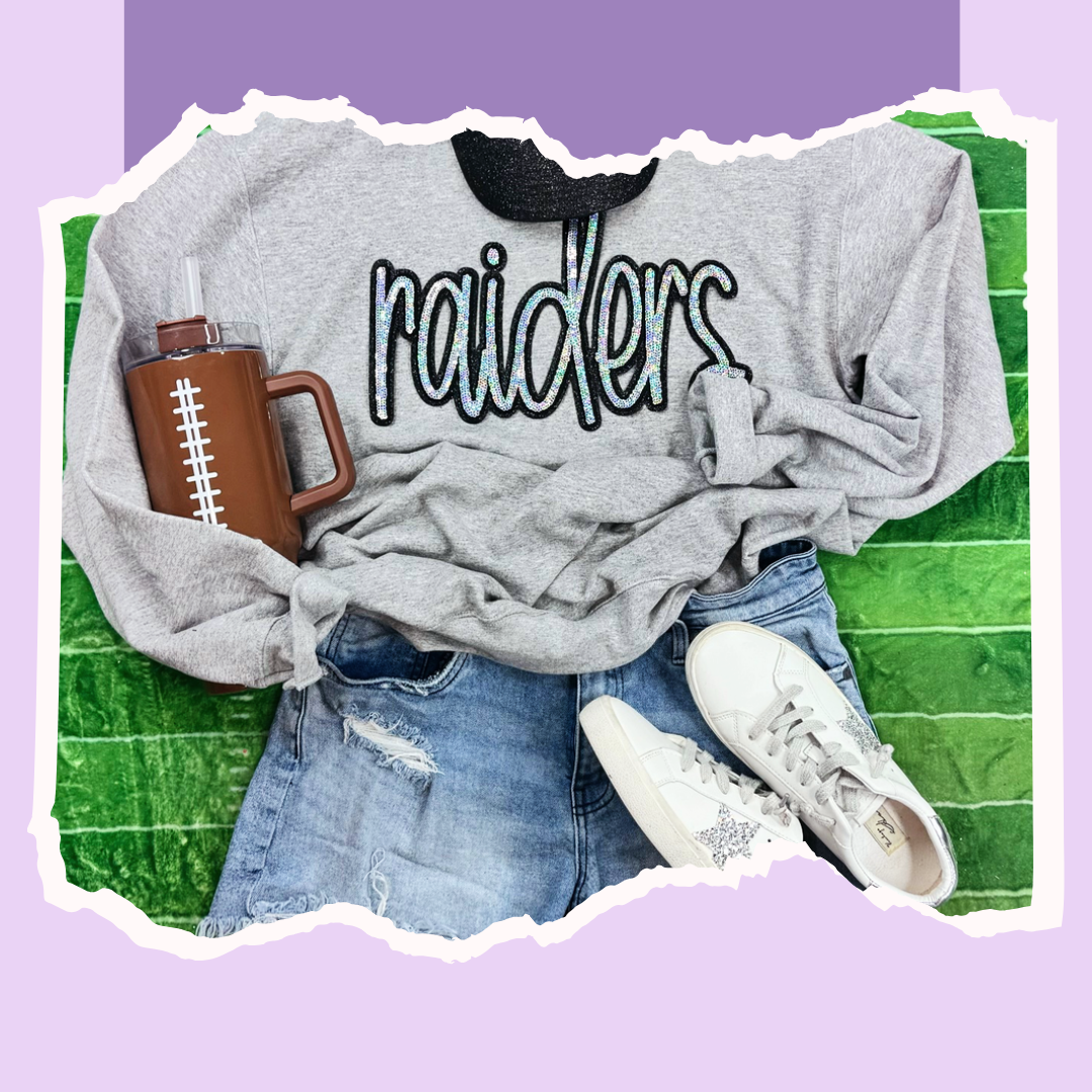 Sequin School Mascot Shirt