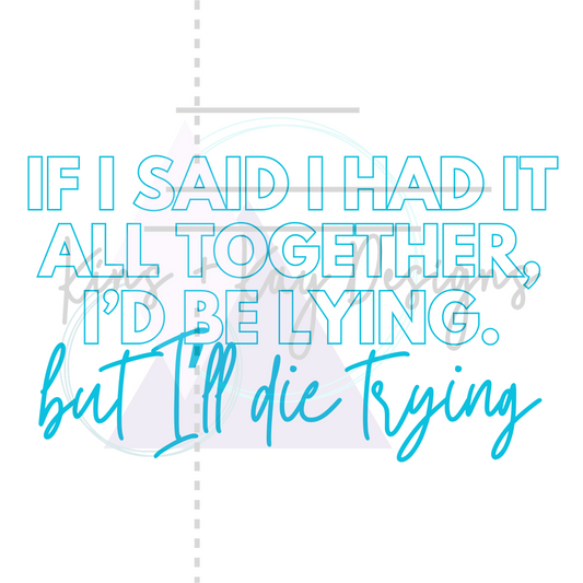 Doin My Best Lyrics - PNG